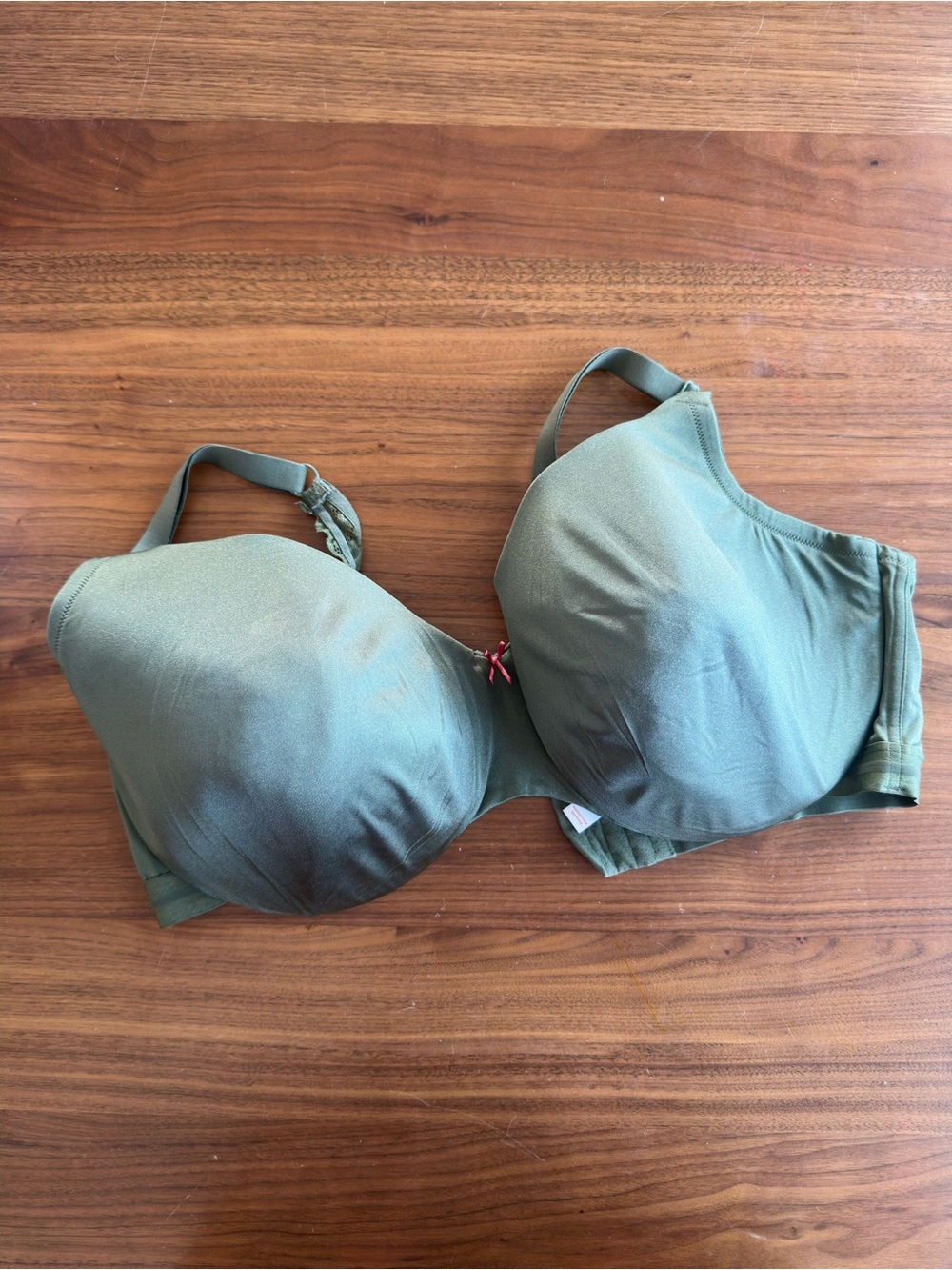 Cacique green bra with adjustable straps